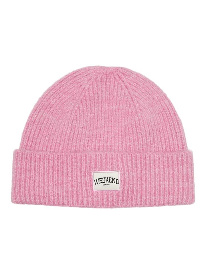 Vero Moda Girl Czapka beanie w kolorze różowym