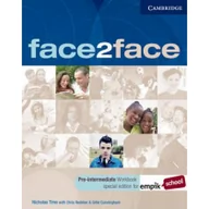 Pozostałe języki obce - Cambridge University Press face2face Pre-Int WB EMPIK ED Nicholas Tims, Chris Redston, Gillie Cunningham - miniaturka - grafika 1