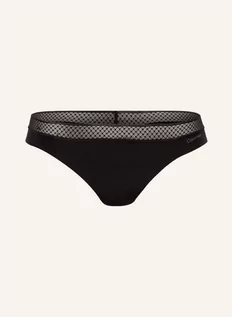 Majtki damskie - Calvin Klein Stringi Seductive Comfort schwarz - grafika 1