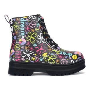 Trzewiki DeeZee CF2880-1 - Buty dla dziewczynek - miniaturka - grafika 1