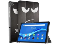 Etui do tabletów - Lenovo Etui do tabletu Alogy Alogy Etui na tablet Book Cover do M10 Plus 10.3 TB-X606 Dont touch my pad uniwersalny 42194-uniw - miniaturka - grafika 1
