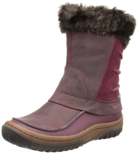 Merrell DECORA MINUET WTPF J48414 damskie buty zimowe, czerwony - Czerwony wino. - 36 EU