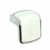 Meble modułowe i akcesoria - Uchwyt Meblowy Gałka CHROM/BIAŁY - miniaturka - grafika 1