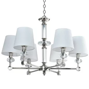 Cosmo Light Lampa wisząca DOHA P06285WH NI P06285WH NI - Lampy sufitowe - miniaturka - grafika 1