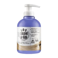 Farby do włosów i szampony koloryzujące - Alama Color&Go Maska koloryzująca, Silver - miniaturka - grafika 1