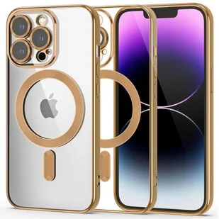 Etui IPHONE 14 PRO Tech-Protect MagShine złote - Etui i futerały do telefonów - miniaturka - grafika 1