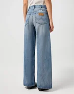Spodnie damskie - WRANGLER SPAT LOOSE GREEN WASH 112362780 27/30 - miniaturka - grafika 1