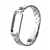 Ładowarki do telefonów - Pasek Metalowy z Zapięciem Braders Bransoleta do Oppo Band - miniaturka - grafika 1