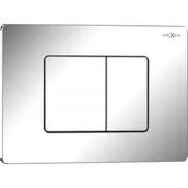 Przyciski spłukujące - Mexen Tex 05 przycisk spłukujący stal nierdzewna, chrom błyszczący - 6105-03 - miniaturka - grafika 1