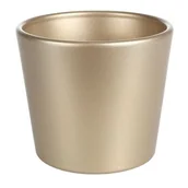 Donice - Osłonka ceramiczna 811 13 cm perłowe złoto - miniaturka - grafika 1