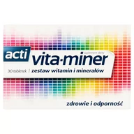 Witaminy i minerały - Aflofarm Vita-miner x 30 tabl - miniaturka - grafika 1