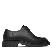 Mokasyny męskie - Mokasyny Tommy Hilfiger Comfort Lwt Moc Toe FM0FM05588 Czarny - miniaturka - grafika 1