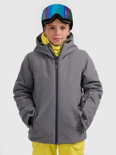 4F Kurtka narciarska membrana 5000 chłopięca - szara 134 (8-9 lat) - Kurtki i płaszcze dla chłopców 4F Kurtka narciarska membrana 5000 chłopięca - szara 134 (8-9 lat) - Kurtki i płaszcze dla chłopców - miniaturka - grafika 1