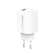 Ładowarki do telefonów - Ładowarka sieciowa VIDVIE PLE249 1xUSB 3A 18W QC 3.0 biały - miniaturka - grafika 1