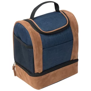 Top Gadget, Torba termiczna, granatowo-brązowy, 22x16x26.5 cm - Torby termiczne - miniaturka - grafika 1