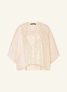 Greek Archaic Kori Tunika Cross Z Błyszczącą Przędzą weiss - Bluzki damskie - miniaturka - grafika 1