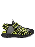 Buty dla chłopców - Geox Sandały J Airadyum Bo J55F1A 1454 C0666 M Szary - miniaturka - grafika 1