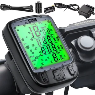 Licznik Rowerowy z LCD Wodoodporny Prędkościomierz TRIZAND - Akcesoria rowerowe - miniaturka - grafika 1