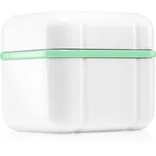 Higiena protez i aparatów ortodontycznych - Curaprox Curaprox pojemnik na protezę BDC 111 kolor miętowy - miniaturka - grafika 1