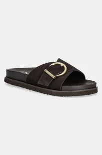 Gant klapki zamszowe Mardale damskie kolor brązowy 30503936.G462 - Klapki i japonki damskie - miniaturka - grafika 1