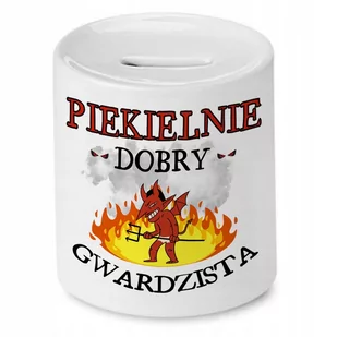 Skarbonka Dla Gwardzisty na Urodziny na Prezent z Nadrukiem ze Zdjęciem - Skarbonki - miniaturka - grafika 1