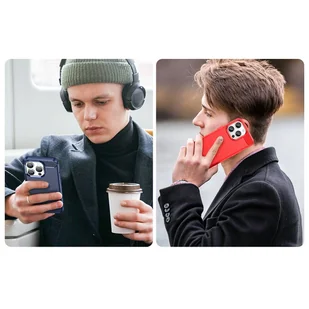 Carbon Case etui iPhone 14 Pro elastyczny żelowy pokrowiec na tył plecki czarny - Etui i futerały do telefonów - miniaturka - grafika 10