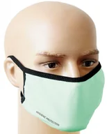 Maseczki ochronne i antywirusowe - Bawełniana seledynowa maseczka na twarz - maska ochronna WIELORAZOWA MS-S2W - miniaturka - grafika 1