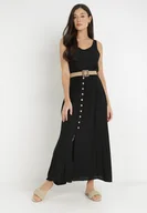 Sukienki - Czarna Sukienka Cherinoe - miniaturka - grafika 1