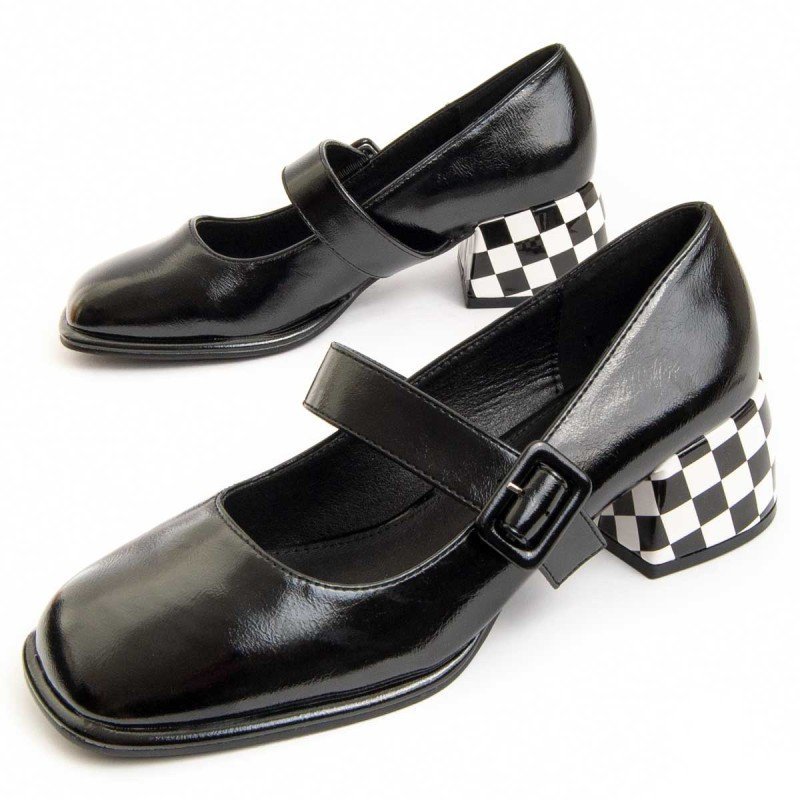 Montevita Buty Na Obcasie Corela6 Czarny