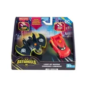 Samochody i pojazdy dla dzieci - Fisher Price Batwheels Pojazdy ze światłami HML24 - miniaturka - grafika 1