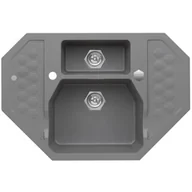 Zlewozmywaki - Alveus SENSUAL 60 STEEL 4306004 - miniaturka - grafika 1