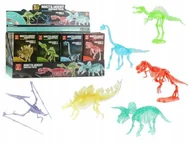Mały naukowiec - SKAMIELINA DINOZAUR MODEL SZKIELETU ŚWIECĄCY W CIEMNOŚCI - miniaturka - grafika 1