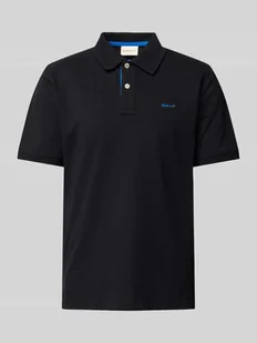 Koszulka polo o kroju regular fit z wyhaftowanym logo - Koszulki męskie - miniaturka - grafika 1