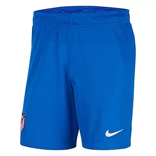 NIKE Nike Męskie Atlético Madrid 2021/22 Stadium Home/Away Shorts, Black/Opti Yellow, M CV8140 - Spodenki męskie - miniaturka - grafika 1