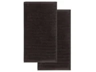 Ręczniki - LIVARNO home Komplet 2 ręczników frotte, 50 x 100 cm (Szary) - miniaturka - grafika 1