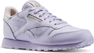 Reebok Buty dziecięce Classic Leather fioletowe r. 36 1/2 BD5543 - Buty dla dziewczynek - miniaturka - grafika 1
