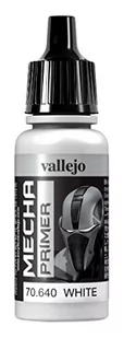 Vallejo Farba akrylowa Mecha Primer - White / 17ml Vallejo 70640 - Kolejki i akcesoria - miniaturka - grafika 1