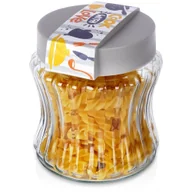 Pojemniki kuchenne - Pojemnik Na Produkty Sypkie Szklany 900 Ml - miniaturka - grafika 1