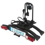 Bagażniki na rowery - FISCHER Roadline na hak 2 rowery Czarny - miniaturka - grafika 1