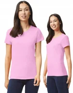 Koszulki i topy damskie - Koszulka Damska T-Shirt Bawełna HEAVY Gildan GIL5000 JASNY RÓŻ 2XL - miniaturka - grafika 1