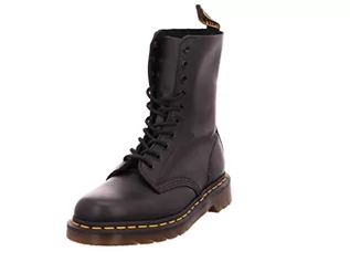 Kozaki damskie - Dr. Martens Damskie kozaki 1490 Black Virginia, czarny, 39 EU - grafika 1