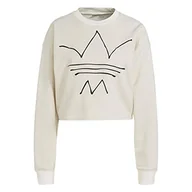 Swetry damskie - adidas Sweatshirt Sweter Damski - miniaturka - grafika 1