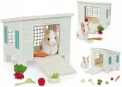 Domki dla lalek - Chatka klatka z pluszowym króliczkiem i akcesoria zestaw Our Generation - miniaturka - grafika 1