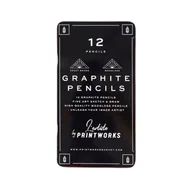Kredki, ołówki, pastele i pisaki - Ołówki grafitowe 12 sztuk - Graphite | PRINTWORKS - miniaturka - grafika 1