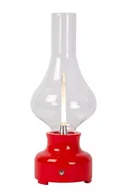 Lampy stojące - Lucide Petrol 74516/02/32 lampa stołowa lampka 1x2W LED 3000 czerwona - miniaturka - grafika 1