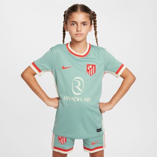Nike Dziecięcy top Atlético Madrid Dri-fit JSY z krótkim rękawem dla dzieci