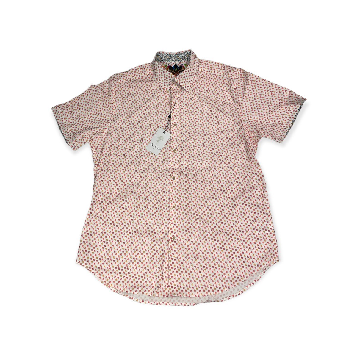 Koszula męska krótki rękaw ROBERT GRAHAM L