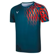 Koszulki sportowe męskie - Koszulka męska Victor T-50001TD Green L - miniaturka - grafika 1