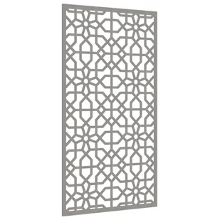 Ogrodowa dekoracja ścienna, 105x55 cm, stal kortenowska Lumarko! - Dekoracje domu - miniaturka - grafika 4