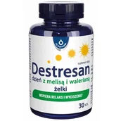 Układ nerwowy - Destresan Dzień z melisą i walerianą, żelki, smak cytrynowy, 30 sztuk - miniaturka - grafika 1